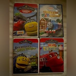 4 DVDs Chugginton and Thomas the Train